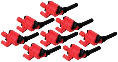 MSD Ignition RED Coil Blaster Series 8 Pack For 2003-2005 Dodge RAM 1500 / 82568 - Image 1 of 4