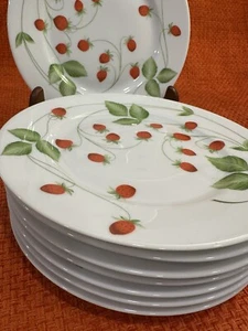 Raynaud France Limoges 8 Side Lunch Appetizer Party Plates - Picture 1 of 6