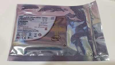 Intel SSDSC2BA200G3 200GB DC S3700 2.5 Inch MLC 6Gb/S SATA SSD - Image 1 of 2