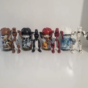Lego Bionicle Lot Toa Metru Nui x 4 Complete - 8601 Vakama 8603 Whenua 8604 8606 - Picture 1 of 16