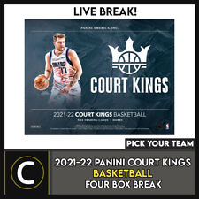 2021-22 PANINI COURT KINGS baloncesto 4 Caja romper #B791 - Elige Tu Equipo