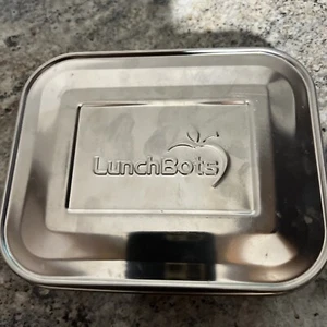 Lunch Bots Metal Box - Picture 1 of 3