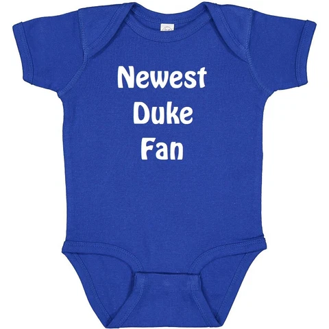 Newest Duke Fan Baby Bodysuit Creeper Cover