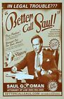 Better Call Saul Newspaper Poster!