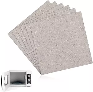 6 PCS Waveguide Cover Mica Plates, 130 X 130 Mm for Microwave Oven Repair - Picture 1 of 12