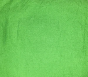 Tela Algodón Verde Brillante 50" W x 45" L - Imagen 1 de 5