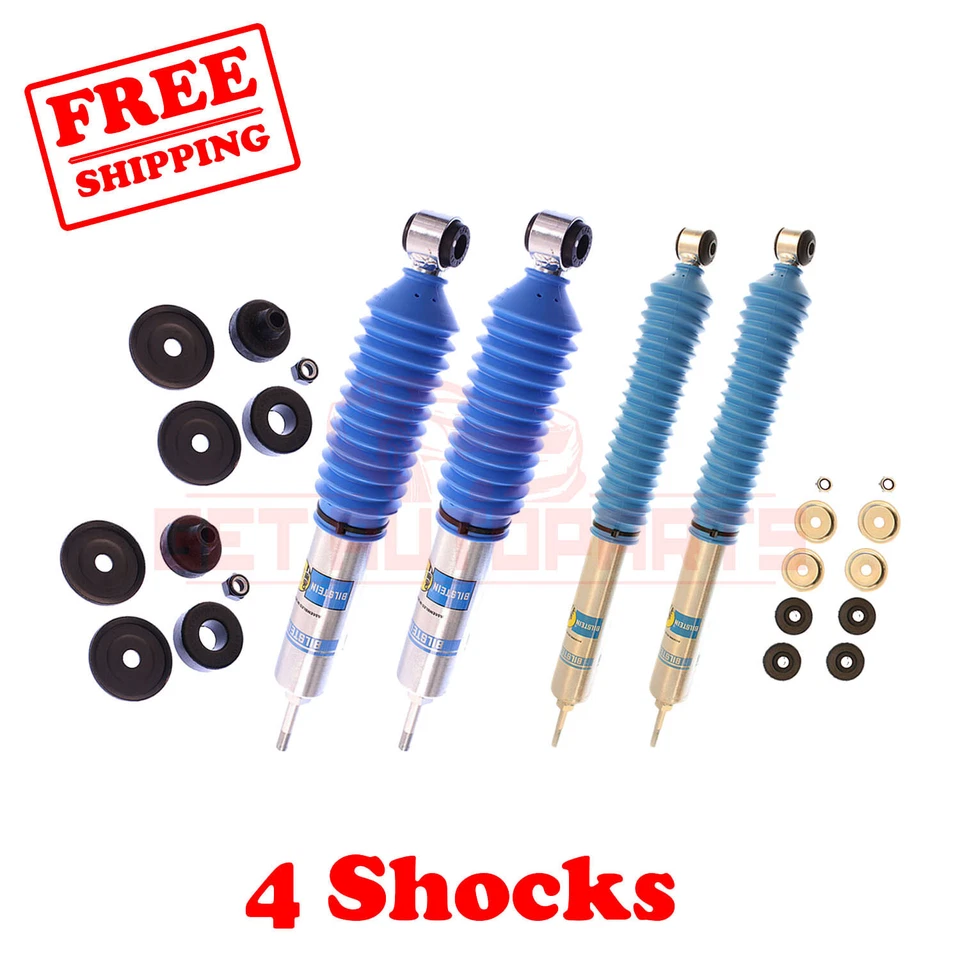 Kit 4 Amortiguadores Delanteros y Traseros Bilstein B6 para Ford E-350 Super Duty 04-`12 Foto 1 de 4