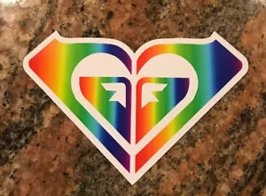 Roxy Sticker - Regenbogen Hawaii Surf Surfer Girl Aloha Kona Maui Surfen Longboard - Bild 1 von 3