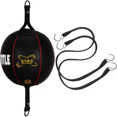 Title Boxing Gyro Balanced Leather Double End Bag - Black - Image 1 of 2