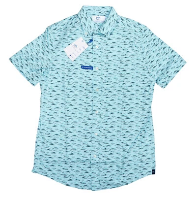 Southern Tide Sea Forest Intercoastal Short Sleeve Men's Button Down Shirt NWT - Image 1 of 2