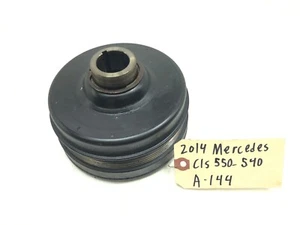2012-2017 MERCEDES-BENZ CLS550 CRANKSHAFT PULLEY DAMPER BALANCER OEM 63K. - Picture 1 of 8