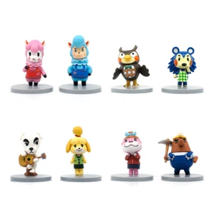 8pcs Animal Crossing Forest Friends Action Figure PVC Cake Topper Toy Playset - Picture 1 of 7