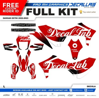 GAS GAS ES 700 2022-2023 DUAL SPORT OFF-ROAD Graphics Decals Stickers Decallab - Image 1 of 4