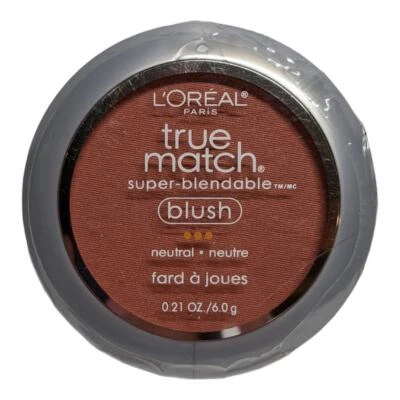 L'Oreal Paris NEW True Match Super-Blendable Blush N5-6 Apricot Kiss Loreal  - Image 1 of 2