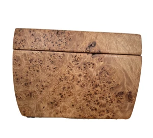 Birds Eye Maple Wood Trinket Box Handmade By Maple Leaf Studio Unique Design - Picture 1 of 6