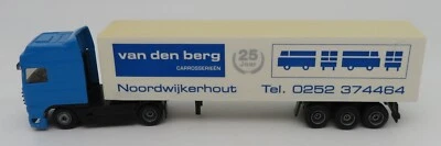EFSI 1/87 HO OLANDA OTO CAMION RIMORCHIO DAF 95 XF CARROZZERIA VAN DEN BERG - Immagine 1 di 4