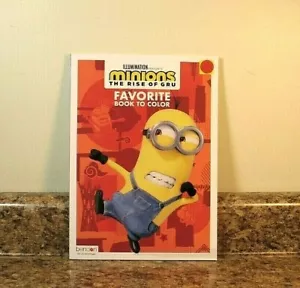 Libro para colorear y actividades de Minions The Rise of Gru NUEVO - Imagen 1 de 4