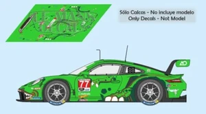 Decals Porsche 992 GT3 R Daytona 2024 1:32 43 1:24 18 911 Slot Rexy calcas - Picture 1 of 1