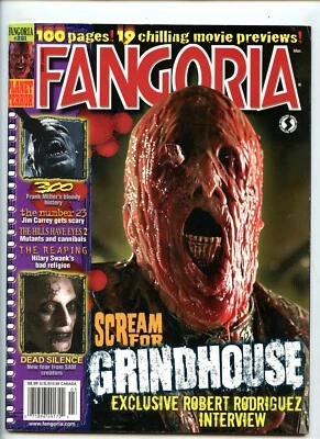 FANGORIA MAGAZINE #261 3/07 GRINDHOUSE 300 HILLS HAVE EYES 2 DEAD SILENCE - Image 1 of 2