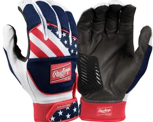 Rawlings Workhorse OKC Women's Fastpitch Softball Batting Gloves WHOKCFPBG - Picture 1 of 8