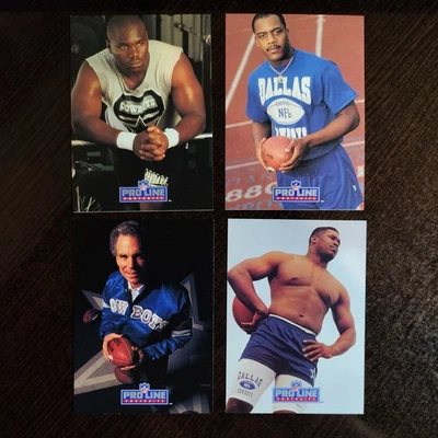 1991 Pro Line Portraits - Staubach, Holt, Highsmith, Maryland - Dallas Cowboys - Image 1 of 4