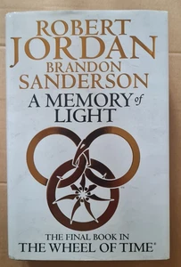 Signed A Memory Of Light  Robert Jordan 1st/ 1st Hardcover The Wheel Of Time 14 - Picture 1 of 7