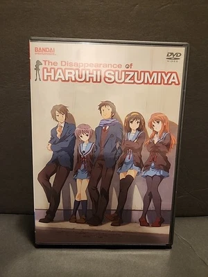 The Disappearance of Haruhi Suzumiya 2011 DVD 2-Disc Set Bandai Anime Great Cond - Image 1 of 4