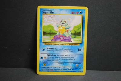 Squirtle #63/102 Base Set 1999 Light Play To Near Mint - Image 1 of 2