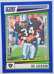 2022 Score Showcase Blue /100 Bo Jackson #132 - Picture 1 of 3