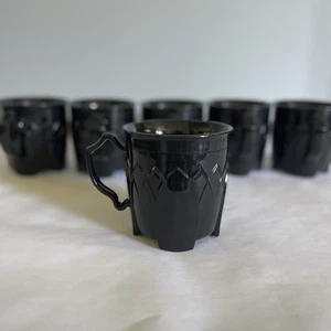 6er Set Fenwick von Dinex Carlisle schwarz Thermo Kaffeebecher Tassen 8 Unzen - Bild 1 von 4