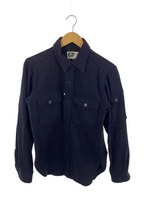 Engineered Garments Long Sleeve Wool Shirt Purple Size S Plain #EK AEA - Image 1 of 4