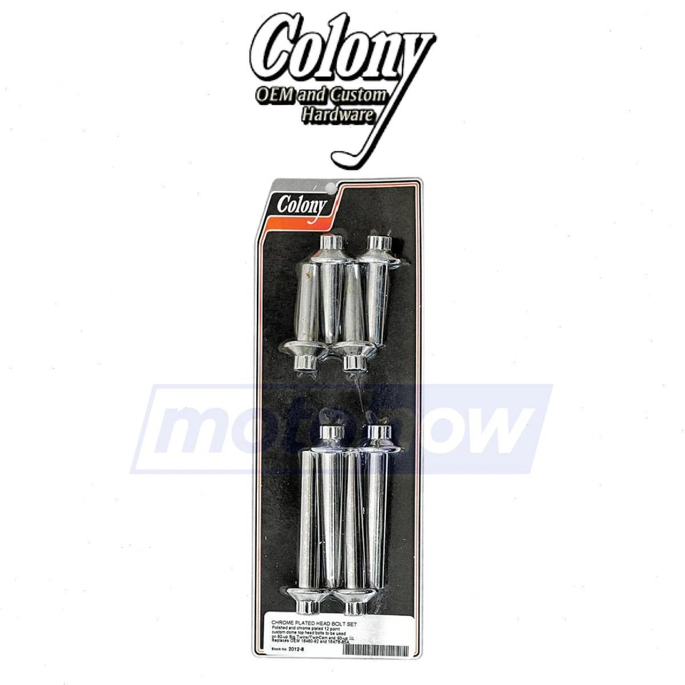 Colony Headbolt Kit for 1998-2009 Harley Davidson FLTR Road Glide - Engine vo Foto 1 de 4