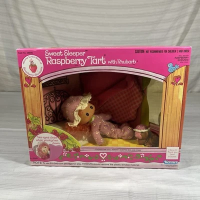 1984 Strawberry Shortcake Kenner Sweet Sleeper Raspberry Tart with Rhubarb NEW - Image 1 of 4