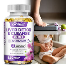 28-In-1 Liver Detox & Cleanse - Liver Support Supplements - with Burdock Root