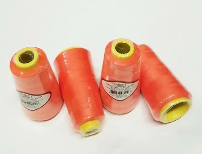 4 BIG SPOOLS SERGER OVERLOCK SERGE SEWING THREAD 2500 YARDS EACH CONE (48 COLORS - Image 1 of 3