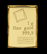 Valcambi 1g Fine Gold Bar from a 100g CombiBar - Established 20 Year+ Seller!!