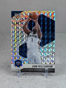 Zion Williamson 2020-21 Panini Mosaic Blue Prizm #49 - Foto 1 di 4