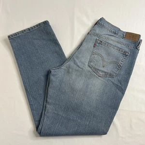 Levi’s 505 Straight Leg Denim Jeans Size 14S 14 Short Waist 34 Length 30 - Picture 1 of 8