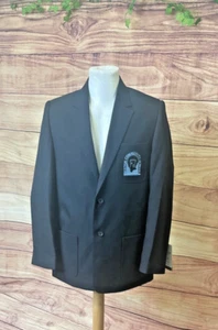 Blazer noir Trutex Buxton Community School taille 34" poitrine garçon. Neuf avec étiquette - Photo 1/11
