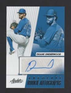 Duane Underwood AUTOGRAPH Chicago Cubs 2019 Panini Chronicles AUTO Baseball Card - Picture 1 of 1