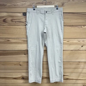 Columbia Pants 36x30 Beige Regular Fit Tapered Stretch Canvas Outdoor Hike B81 - Picture 1 of 20