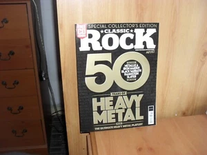 CLASSIC ROCK #267 October 2019 50 YEARS OF HEAVY METAL Collector's Edition +CD - Picture 1 of 3