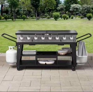 Member's Mark 8-Burner Event Gas Grill with Griddle Top - Picture 1 of 9
