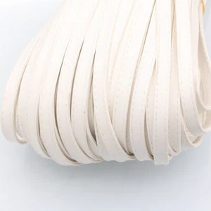 5M PU Leder Seil Flach Kordel Streifen Tasche Handwerk Material Zum Selbermachen Armband Zubehör - Bild 1 von 6