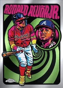 RONALD ACUÑA JR. 2024 Topps Series 1 SUPER RARE ULTRA VIOLET  UV-12 DIGITAL CARD - Picture 1 of 1