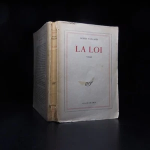 N24.180 La Loi 1957 Roger Vailland littérature française roman Gallimard NRF - Imagen 1 de 17