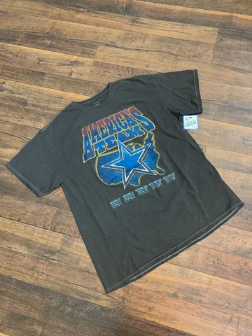 47' Brand Vintage Tubular cotton NFL Dallas Cowboys Men's T-Shirt, LARGE, New Cover