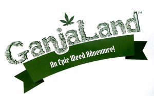 Ganjaland Board Game An Epic Weed Adventure for Adults NEW! Factory Sealed!