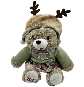 Holiday Snowflake Teddy Plush Teddy Bear Girl Christmas Stuffed Animal 2022 - Picture 1 of 13