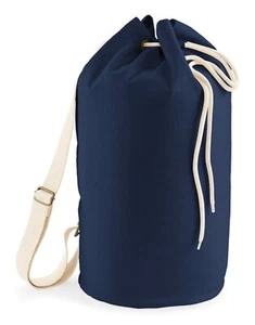 Bolso de hombro de lona de algodón orgánico Westford Mill para viajes escolares gimnasio deportivo - Imagen 1 de 12